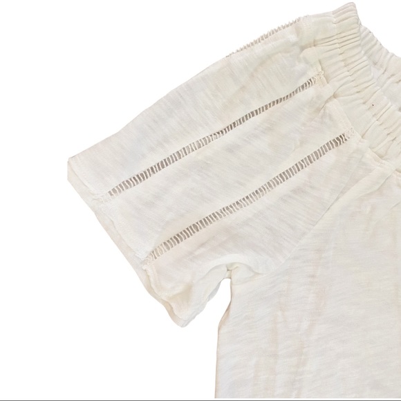 NWT Anthropologie Saturday/Sunday lattice slub top - Picture 3 of 3